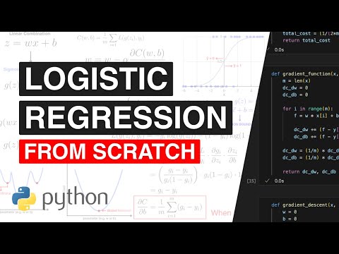 Logistic Regression FROM SCRATCH in Python