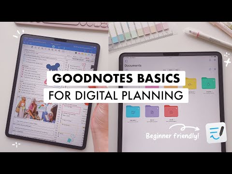 Goodnotes Basics for Digital Planning | Beginner Friendly Tutorial!