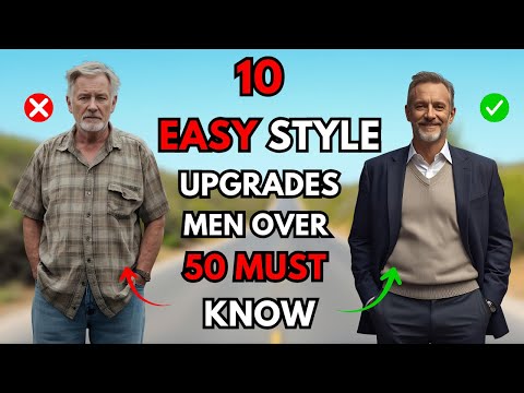 10 Easy Style Upgrades That Make Men Over 50 Instantly Look Younger