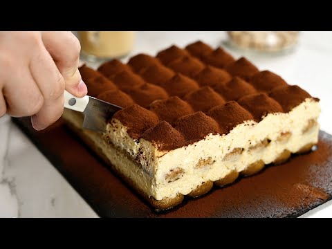 Authentic Tiramisu recipe from 1960! Holds its shape without gelatin!
