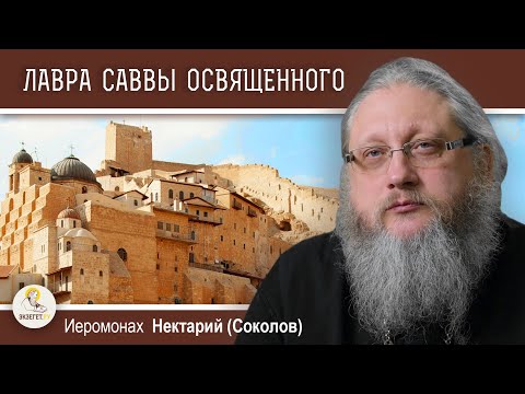 ВЕЛИКАЯ ЛАВРА САВВЫ ОСВЯЩЕННОГО.  Иеромонах Нектарий (Соколов)