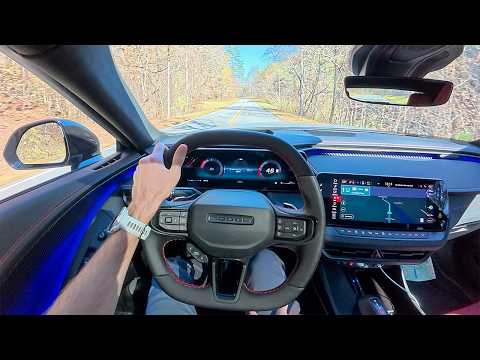 Driving the 2026 Dodge Charger Scat Pack - 550HP Twin Turbo on The Tail of the Dragon (POV)