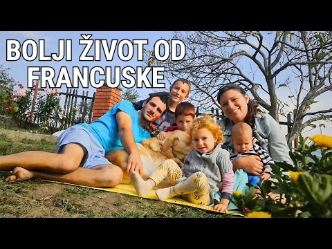 Iz Francuske u selo: Četvoro dece, kokoške i bolji život u Srbiji! (Subtitles)