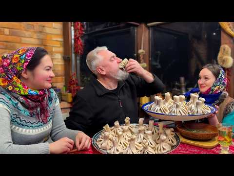 Мясо, Тесто и Много Вкуса! Готовим Хинкали из Целого Барана