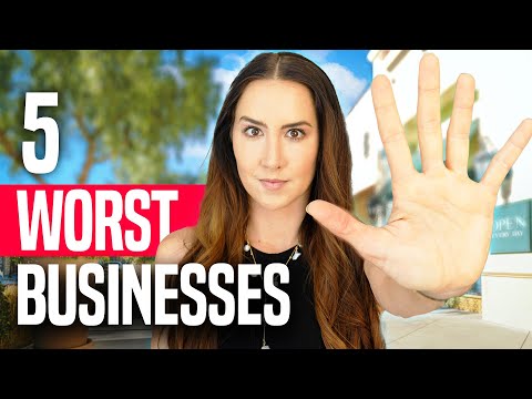 5 Worst Businesses to Start in 2024