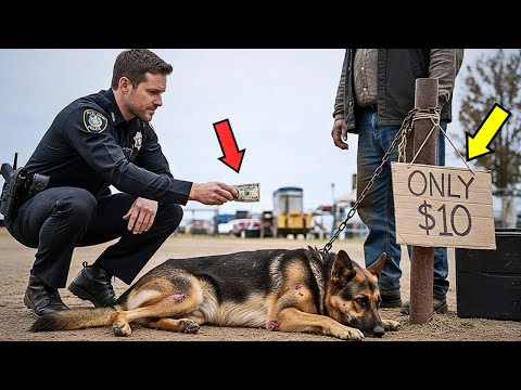 U.S. Officer Bought a Retired Police Dog for $10 — What the Dog Did Next Shocked Everyone!