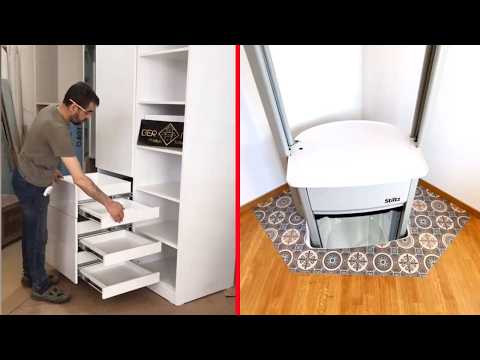 Mind-Blowing Smart Furniture & Hidden Storage ✨🏡 Tiny Home Solutions