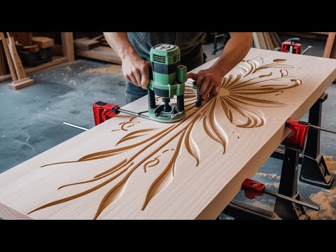 The Unique Handcrafted Table with Perfect Artistic Hand-Painted Patterns by a Talented Young Artisan