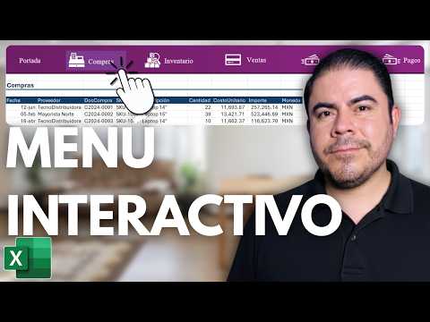 How to Create an Interactive Menu in Excel from Scratch