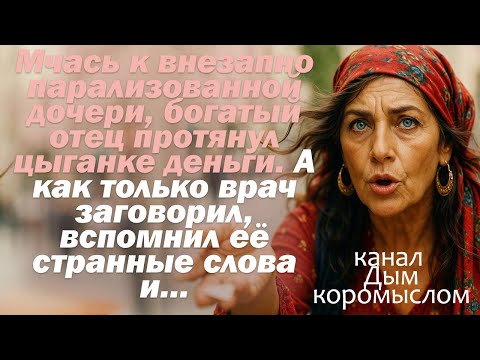 Мчась к внезапно парализованной дочери, богатый отец протянул цыганке деньги. А как только врач...