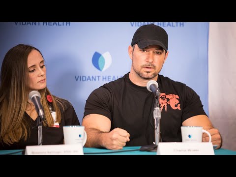 Shark attack victim's father emotionally describes incident