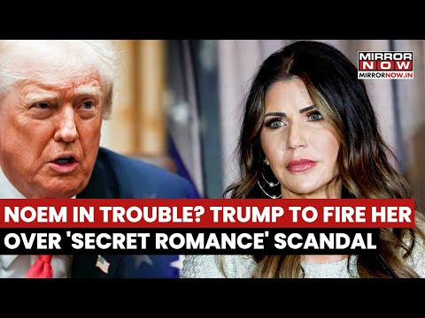 Kristi Noem’s Secret Romance Rumours Ignite Turmoil, Put Her Future in Trump Admin At Risk