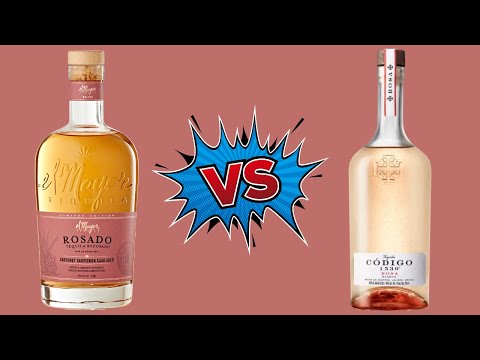 Tasting Código Rosa vs El Mayor Rosado Tequila - Which Wine Barrel Aged Tequila Should You Choose?