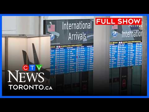 Pearson flights cancelled after LaGuardia crash | CTV News Toronto at Noon for March 23 2026