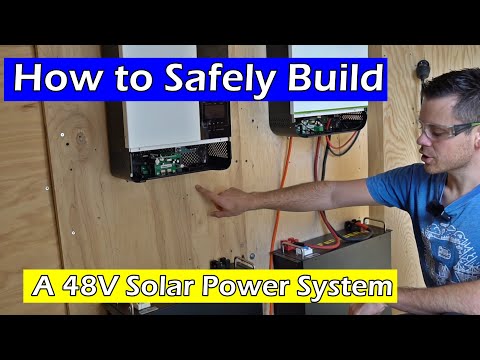 Beginner Friendly 48V Solar Power System! Step by step!