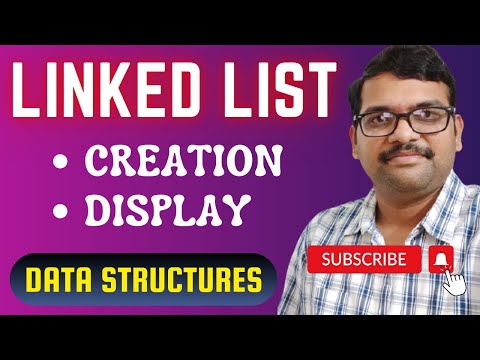 DS_3-Single Linked List in C | Creation and Display Explained Step-by-Step | DSA using C