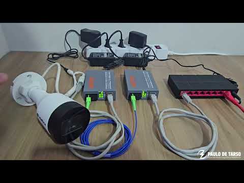 How to Install an IP Camera with Fiber Optics