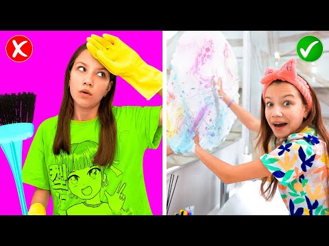 CLEANING FOR THE LAZY * Lifehack Testing / Wiki Show