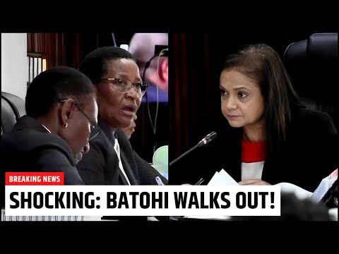 Batohi ABANDONS Her Own Inquiry – "I'm Not Coming Back!"
