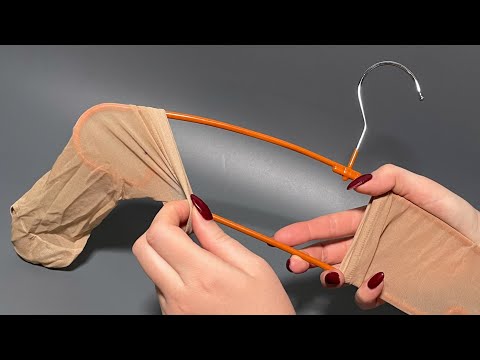 Все женщины В МИРЕ должны ЗНАТЬ эти хитрости❗ Когда надела НОСКИ на ВЕШАЛКУ, удивилась 😱