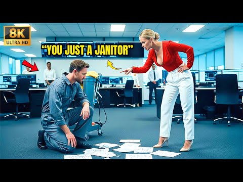 She Called Him 'Just a Janitor' — Until the Single Dad Solved a Problem No One Could