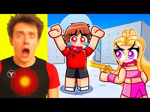 Roblox Rivals But I FEEL PAIN IRL Haptic Suit...