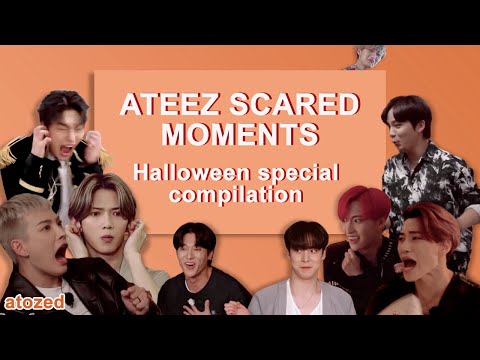 ATEEZ being scared || Mega Compilation