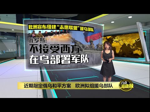 近期敲定俄乌和平方案   欧洲拟组援乌部队 | 八点最热报 17/12/2025