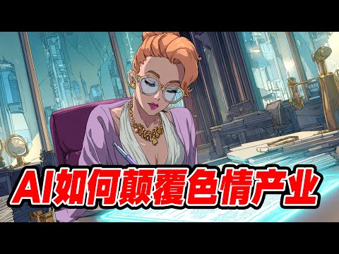 AI把色情产业彻底玩坏了！真人演员要集体失业？为什么色情行业总是新技术的最早采用者？