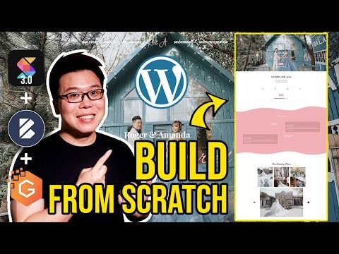 Make a Wedding Website with WordPress Gutenberg Blocks (Step by step)