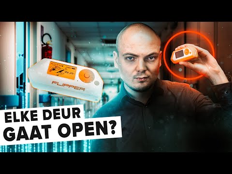 HACKEN met de FLIPPER ZERO! (Doe dit thuis niet na)