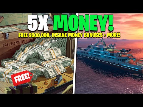 FREE MONEY, 5X MONEY BONUS, DISCOUNTS + MORE! GTA Online Weekly Update