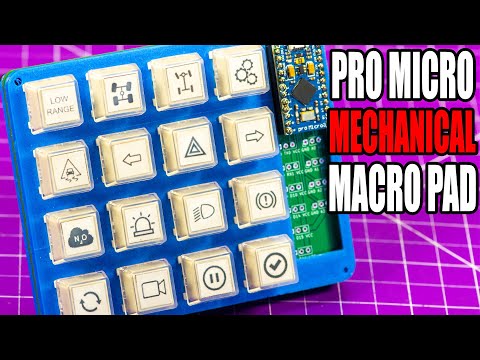The SMOOTHEST Macro Pad EVER! - Arduino 4x4 USB Macro Pad
