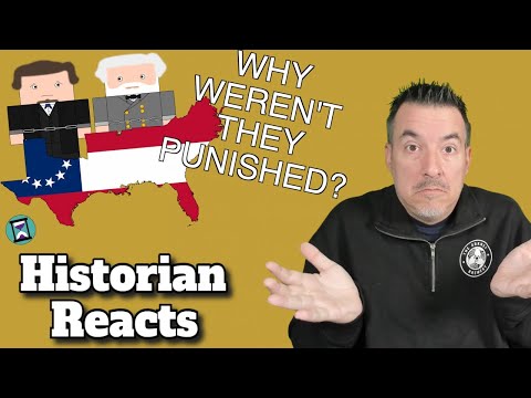 Why weren't Confederate leaders punished after the Civil War? - History Matters Reaction