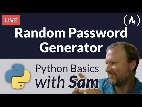 Random Password Generator - Python Basics with Sam