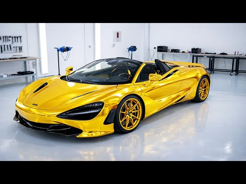 McLaren 720S Spider MSO: Installing Precision-Machined Rose Gold Interior Accents & Trim