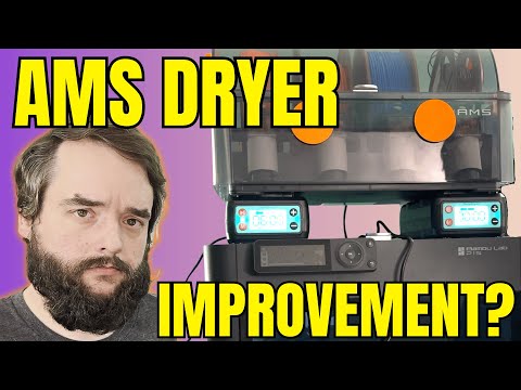 AMS Filament Drying Finally Perfected! The PolyDryer Mod Is Complete