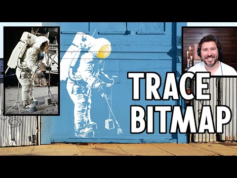 Inkscape Trace Bitmap Tutorial: How to Convert PNG Image or Jpeg to Vector + Remove Background