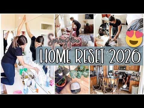 REAL LIFE HOME RESET :: MY WEEKLY CLEANING ROUTINE :: WHOLE HOUSE CLEAN WITH ME 2026
