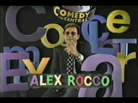 ALEX ROCCO COMEDY CENTRAL PROMO 1993 TEDDY Z, BRANDO STORY