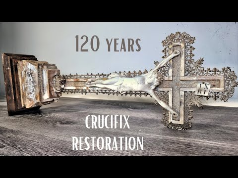 Sacred Relic Restoration with Gold and Silver Leaf