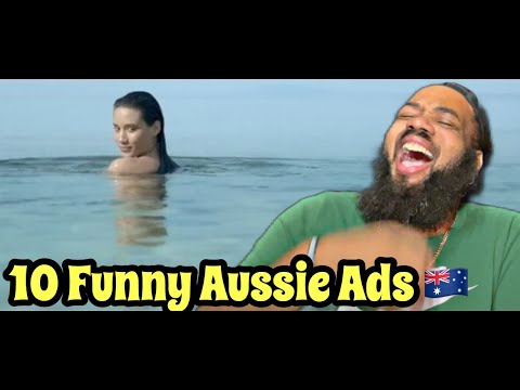 AMERICAN REACTS to 10 Funny Australian Commercials 🇦🇺