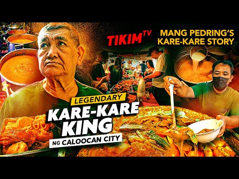 KARE KARE KING Legendary ng CALOOCAN CITY Since 1973 | MANG PEDRING'S KARE KARE STORY | TIKIM TV