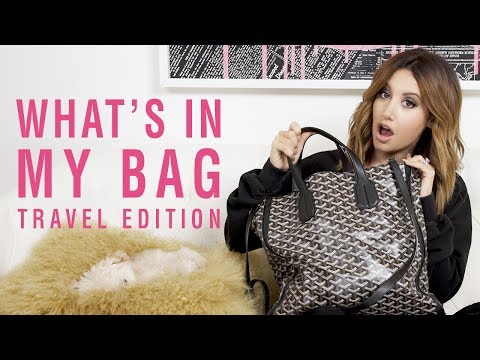 What’s in My Bag | Travel Edition | Ashley Tisdale