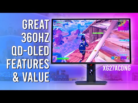 Polished 360Hz QD-OLED Gaming - Asus XG27ACDNG Review