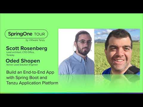 Build an End-to-End App with Spring Boot and VMware Tanzu Application Platform