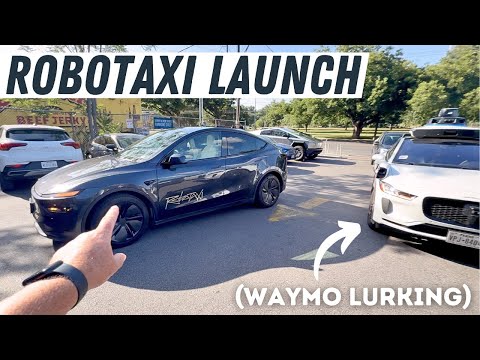 Tesla Robotaxi Launches! Here's The Experience Of Riding Around Austin In An Autonomous Model Y