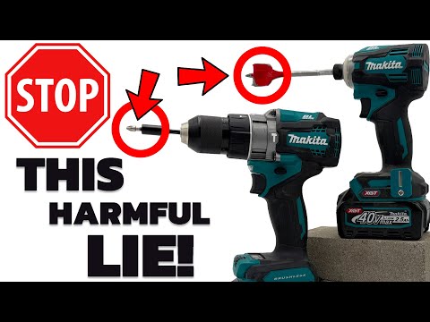 You've Been LIED TO About Drill Drivers vs  Impact Drivers!