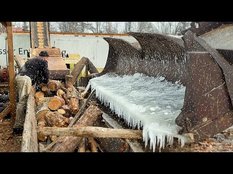 -20°C Wood Chip Line – Pure Winter Tension.