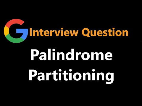 Palindrome Partitioning - Backtracking - Leetcode 131